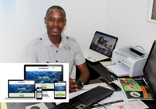 best website designers in zambia for business, professional and personal application development